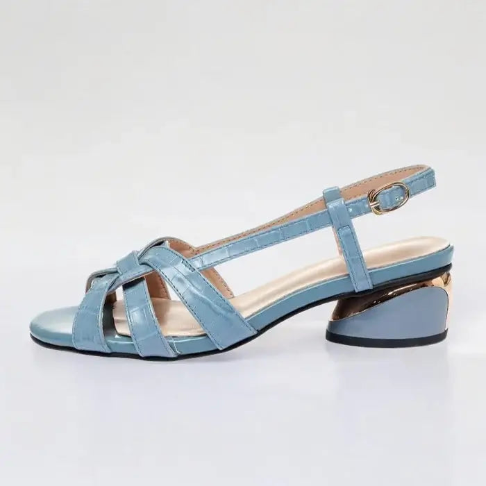 Sandália Feminina De Couro Bianca