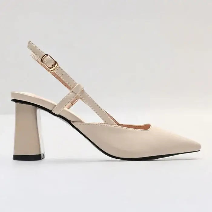 Scarpin Feminina Salto Bloco Cinthia