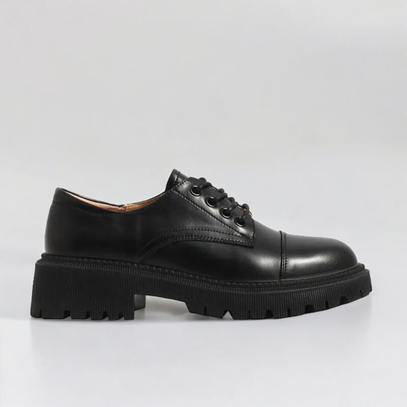 Sapato Feminino Oxford Preto Antonieta