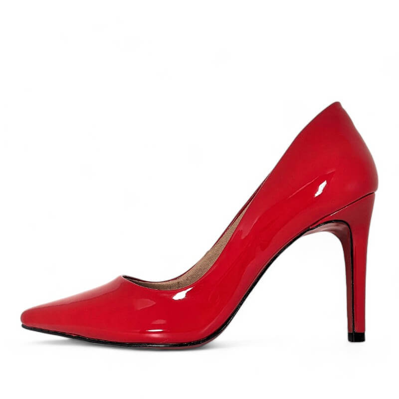 Scarpin Feminino Vermelho Fosco 10cm Scarllet