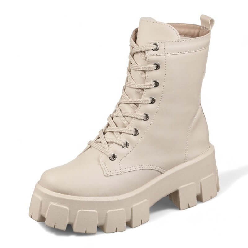 Bota Feminina Plataforma Tratorada Viviane