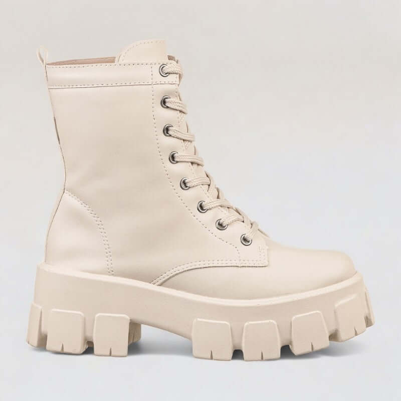 Bota Feminina Plataforma Tratorada Viviane