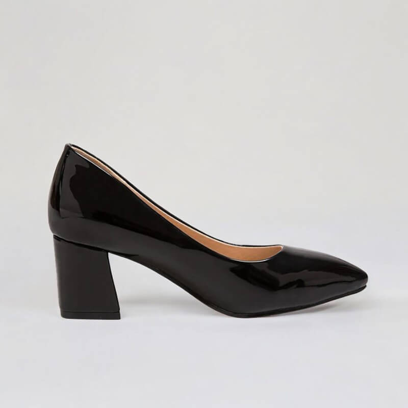 Scarpin Feminino Salto Bloco Adriana