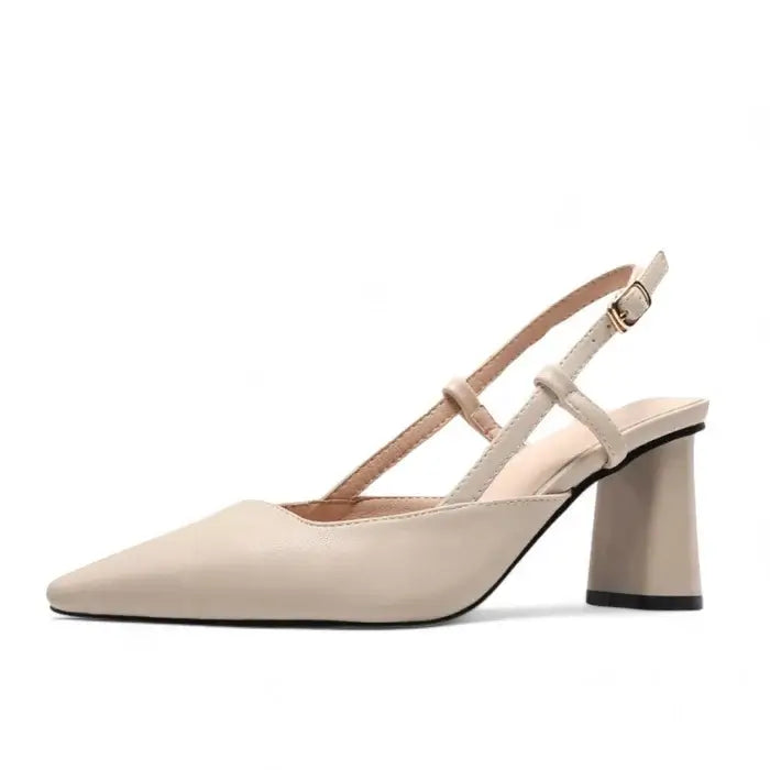 Scarpin Feminina Salto Bloco Cinthia