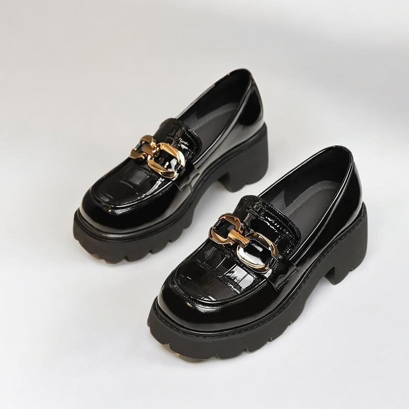 Mocassim Feminino Tratorado Preto Clarice