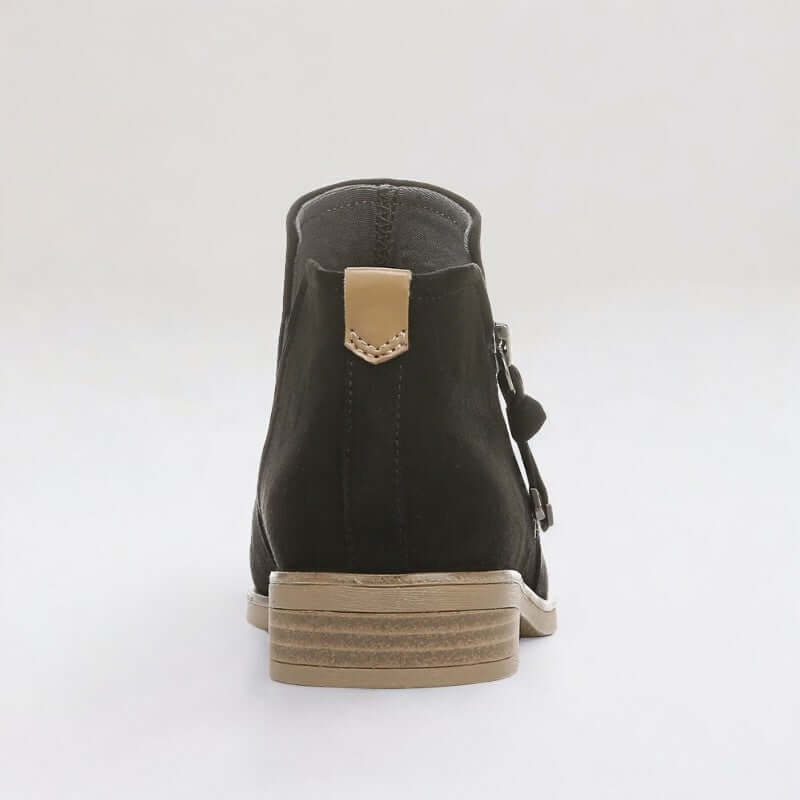 Bota Feminina Camurça Preto Millena