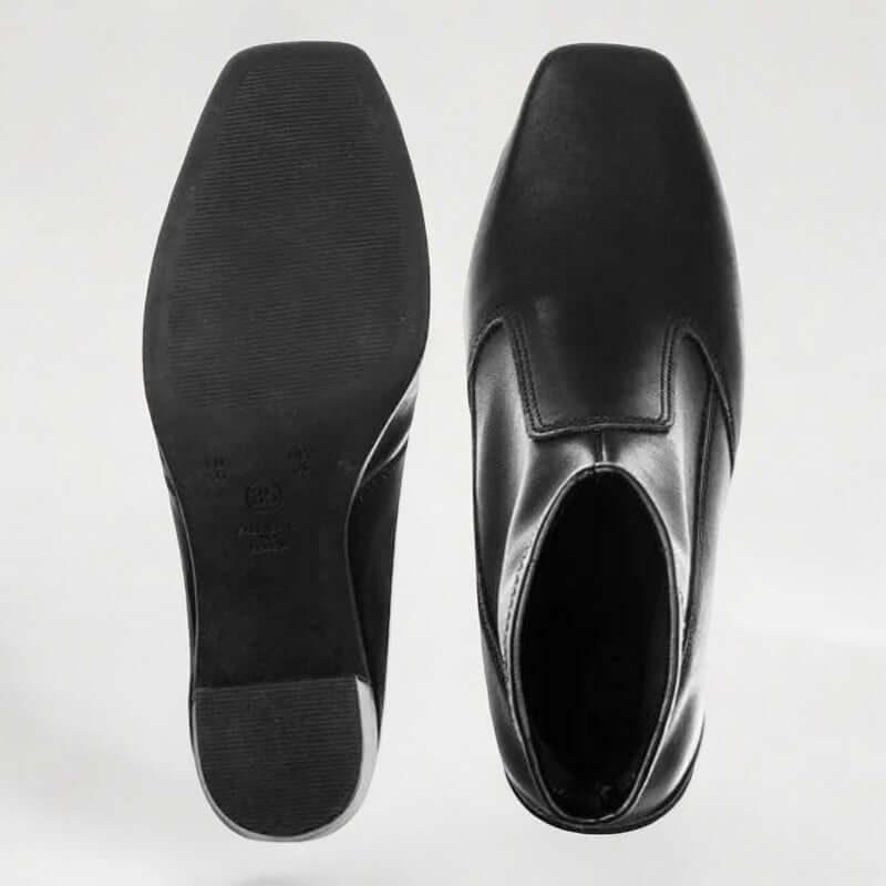 Bota Feminina Salto Grosso Preto Bruna