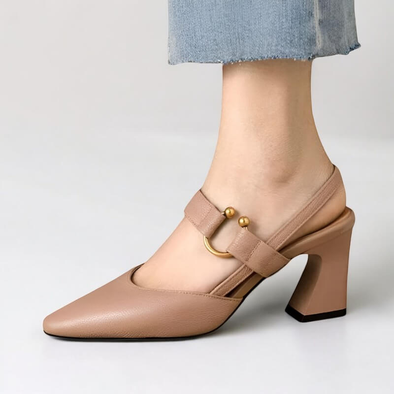 Scarpin Feminino Bege Verônica
