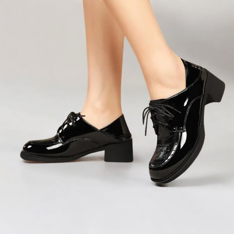 Sapato Feminino Oxford Preto Flávia