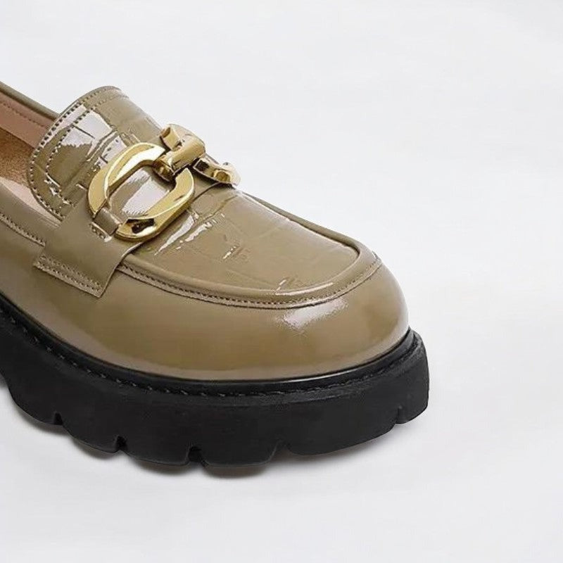 Mocassim Feminino Tratorado Apricot