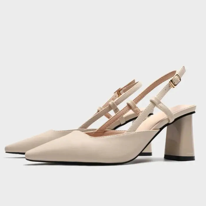 Scarpin Feminina Salto Bloco Cinthia