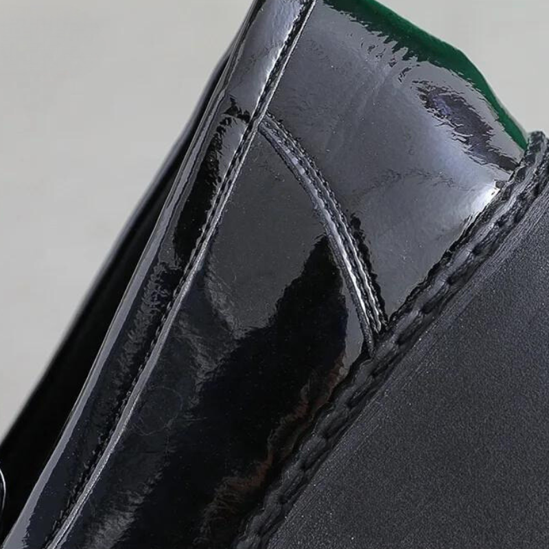 Mocassim Feminino Tratorado Preto Clarice