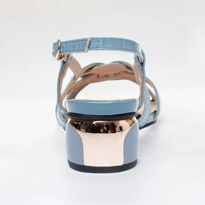 Sandália Feminina De Couro Bianca