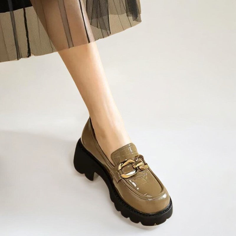 Mocassim Feminino Tratorado Apricot