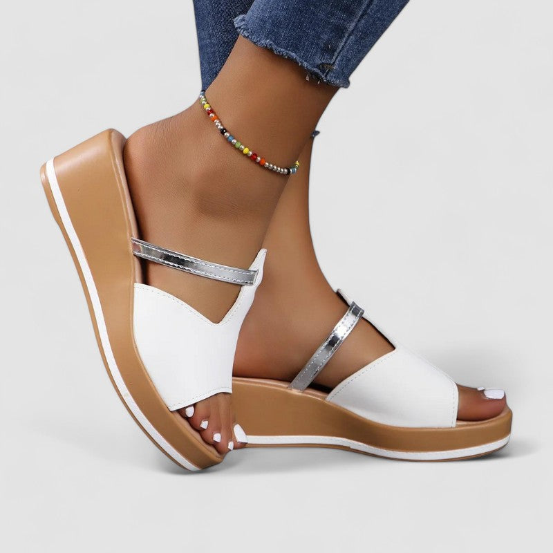 Sandália Feminina Branco Magali