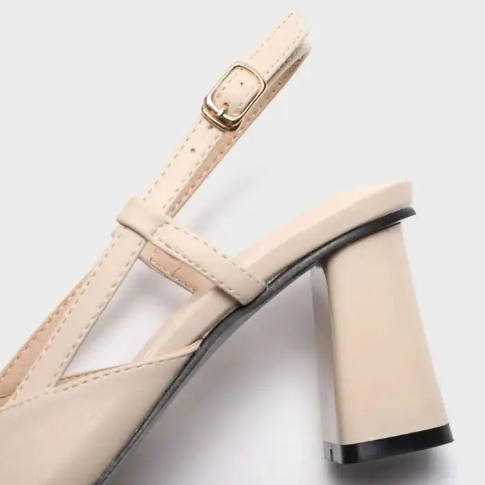 Scarpin Feminina Salto Bloco Cinthia