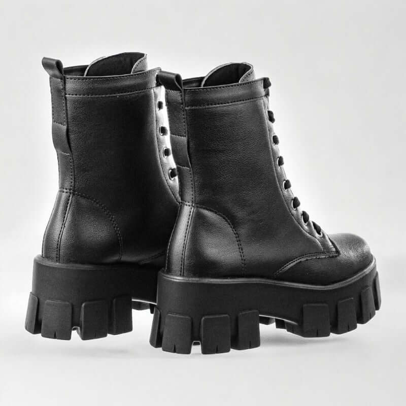 Bota Feminina Plataforma Tratorada Daniela