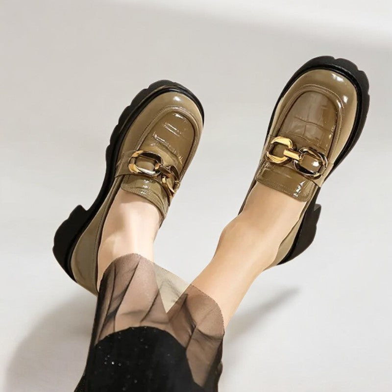 Mocassim Feminino Tratorado Apricot