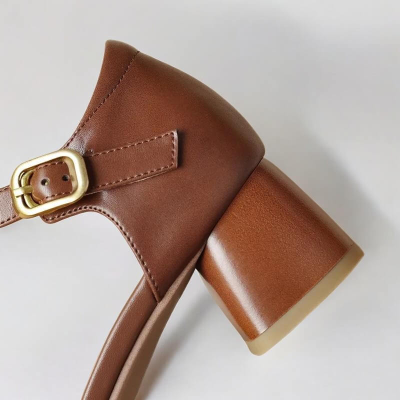 Scarpin Feminino Salto Bloco Tatiana