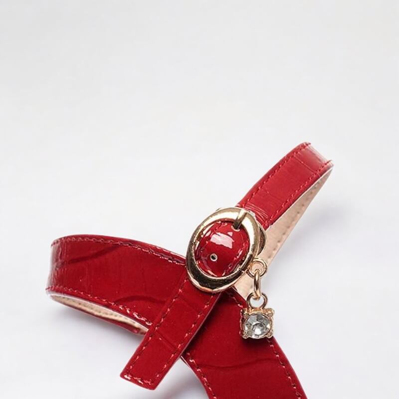 Sandália Feminina de Couro Vivienne