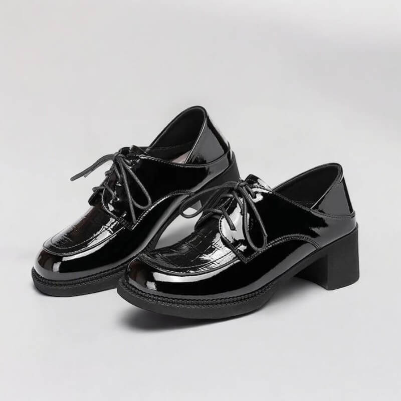 Sapato Feminino Oxford Preto Flávia