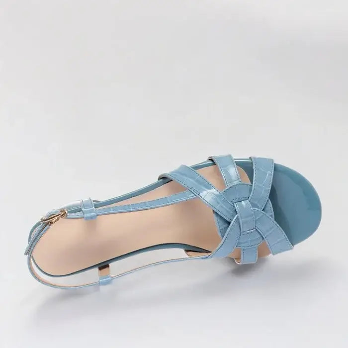 Sandália Feminina De Couro Bianca