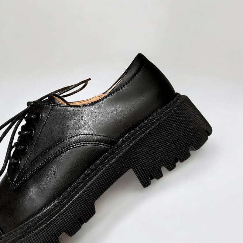 Sapato Feminino Oxford Preto Antonieta