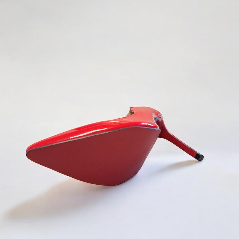 Scarpin Vermelho Salto 10 cm Scarlett - Samoroski™