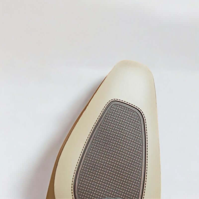 Scarpin Feminino Salto Bloco Apricot Madalena