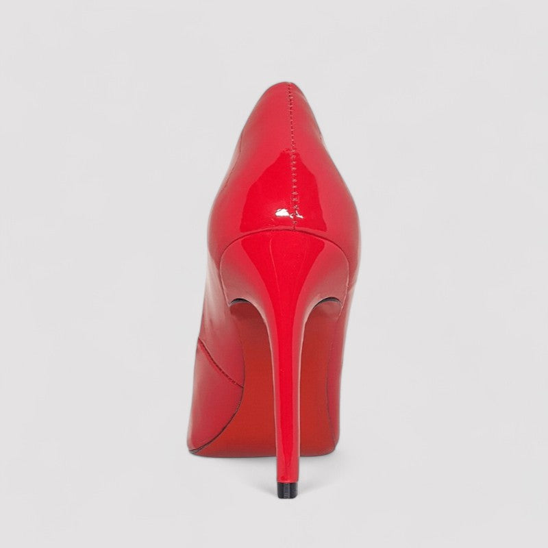 Scarpin Vermelho Salto 10 cm Scarlett - Samoroski™