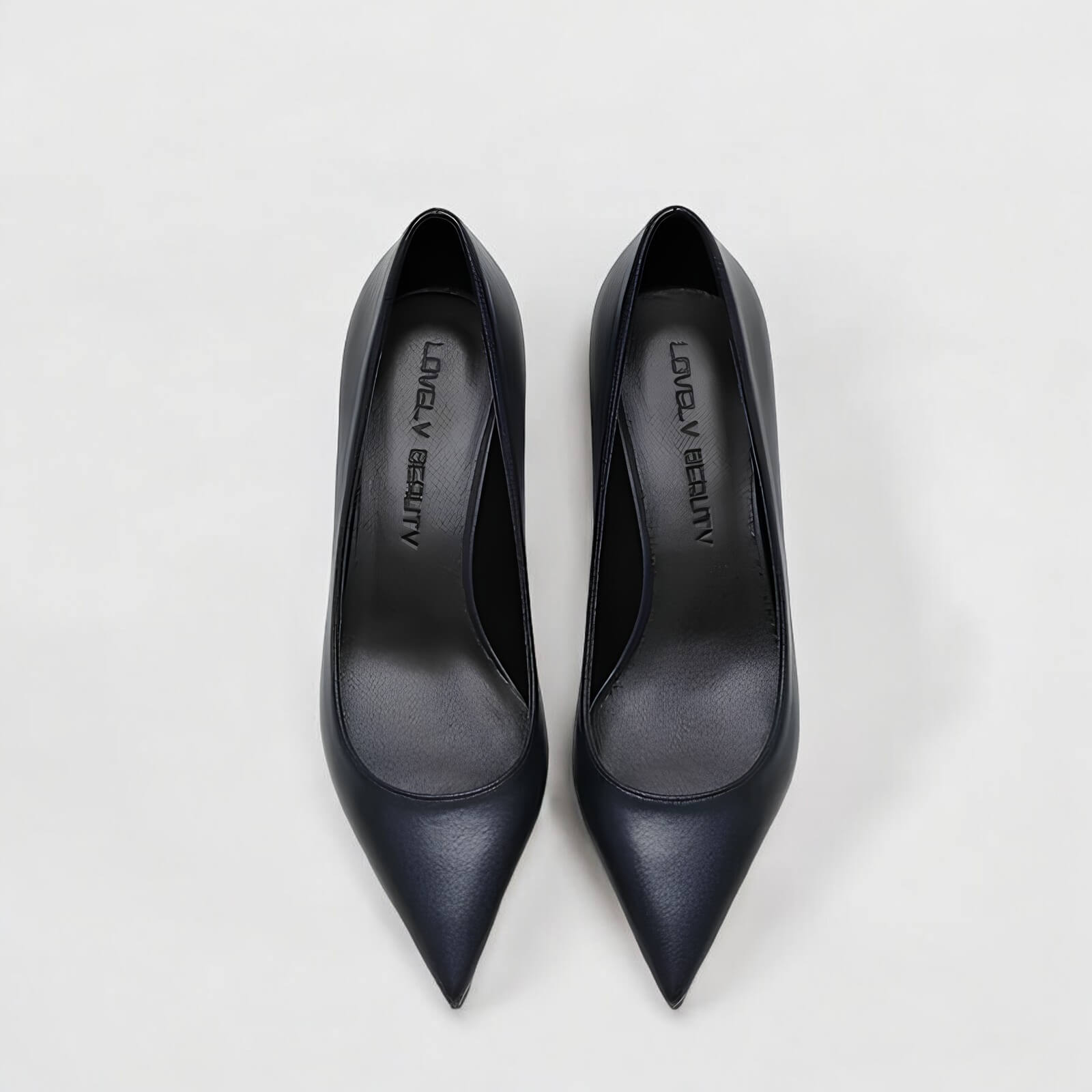 Scarpin Azul Escuro Fosco Salto 5cm Matte