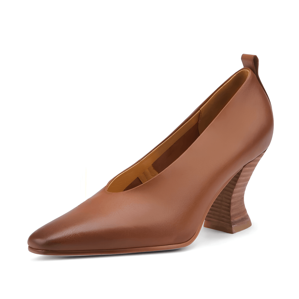 Scarpin Feminino Salto Bloco Madalena