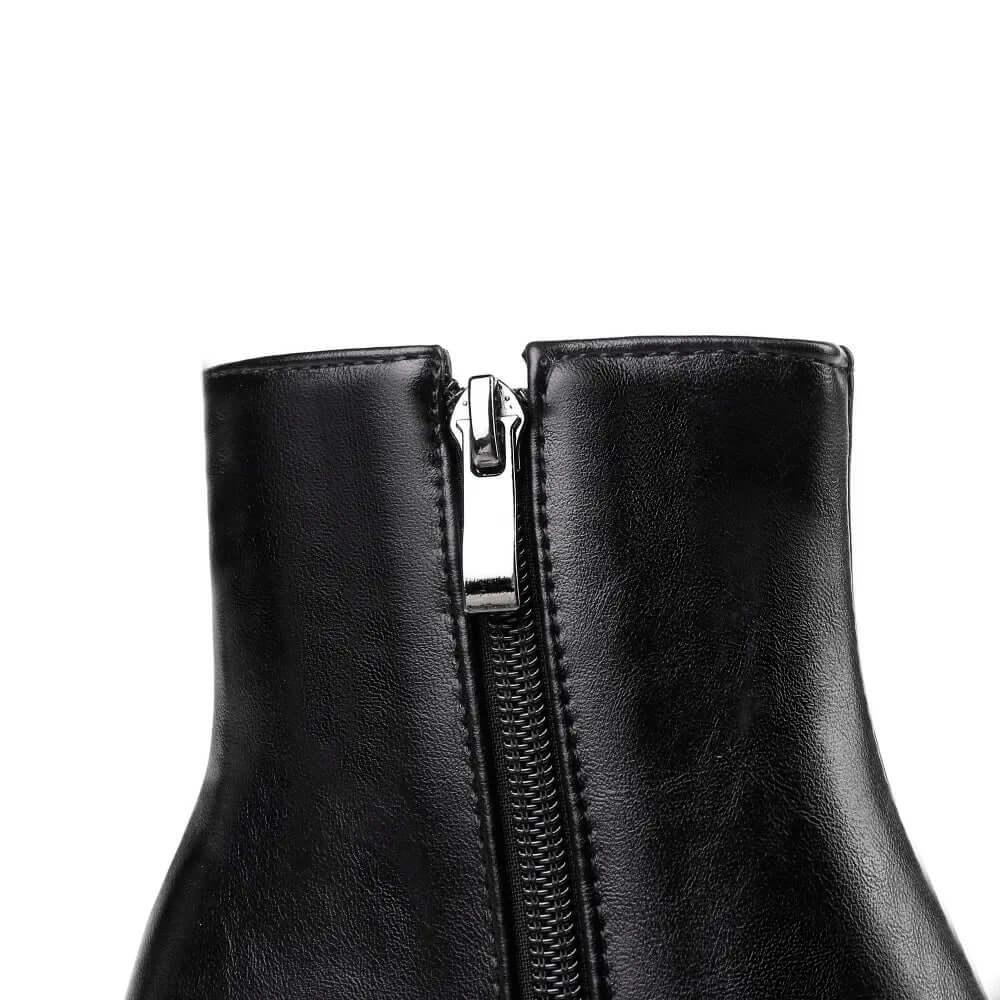 Bota Feminina de Couro Elis