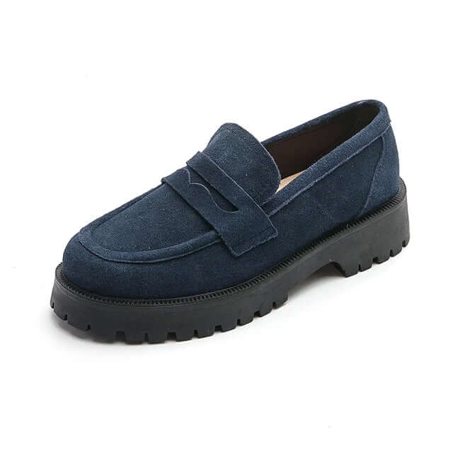 Mocassim Feminino Camurça Blue Isabel