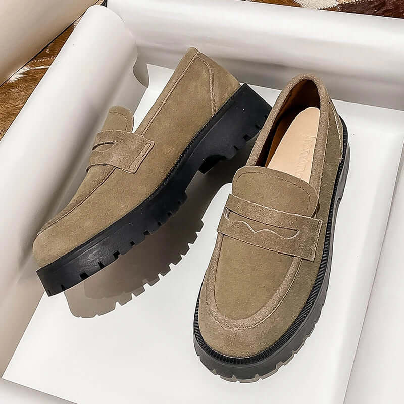 Mocassim Feminino Marrom Escuro Isabel