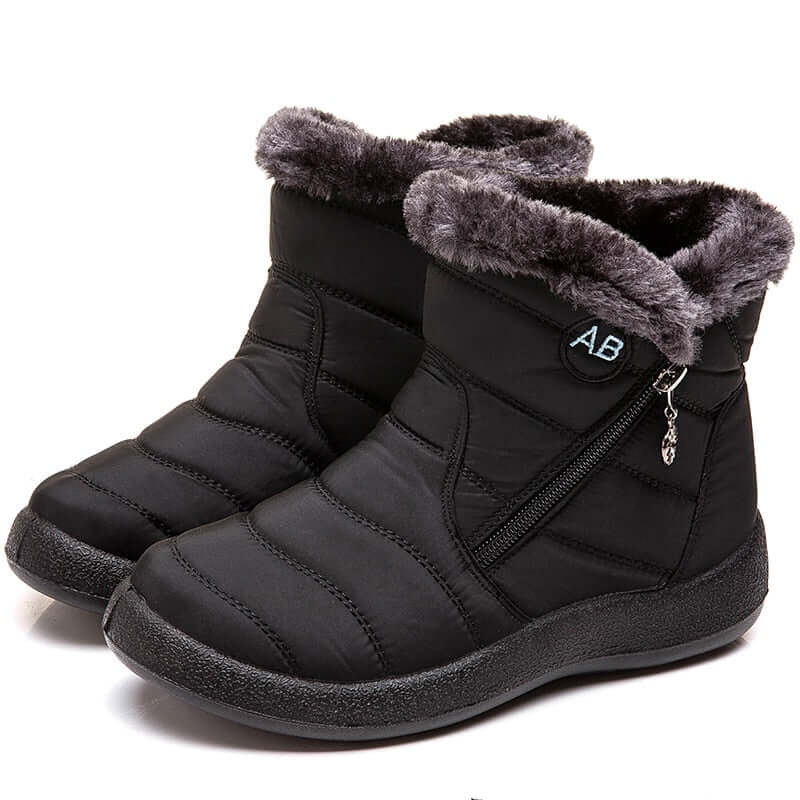Bota de Inverno Feminina Aveludada Impermeável - Winter™