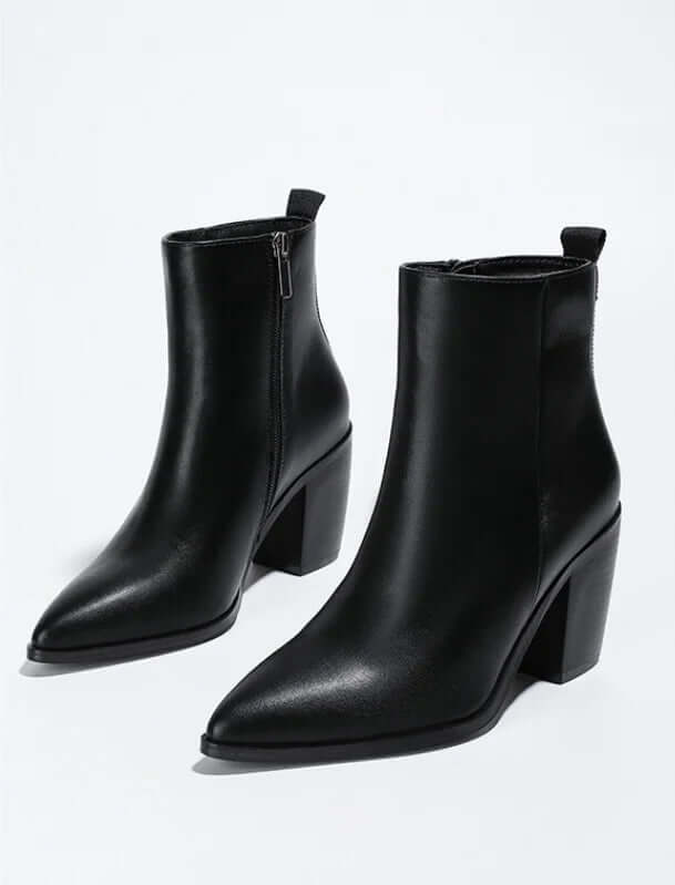 Bota Feminina de Couro Fernanda