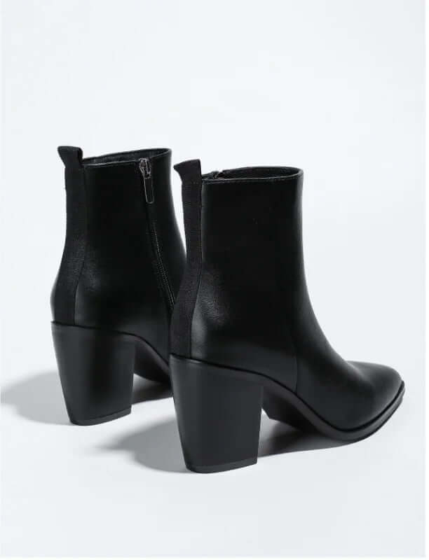 Bota Feminina de Couro Fernanda