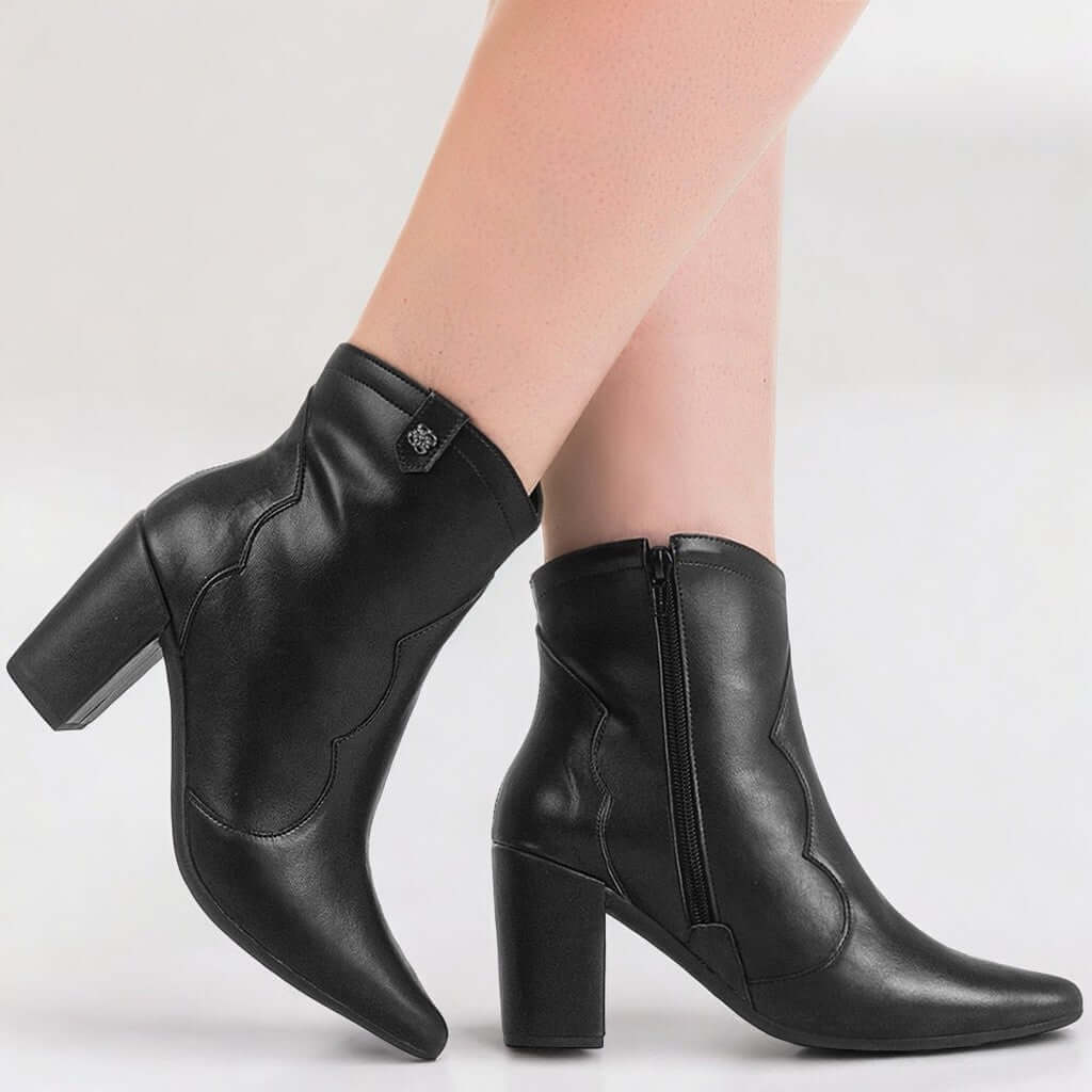 Bota Feminina Salto Alto Estela