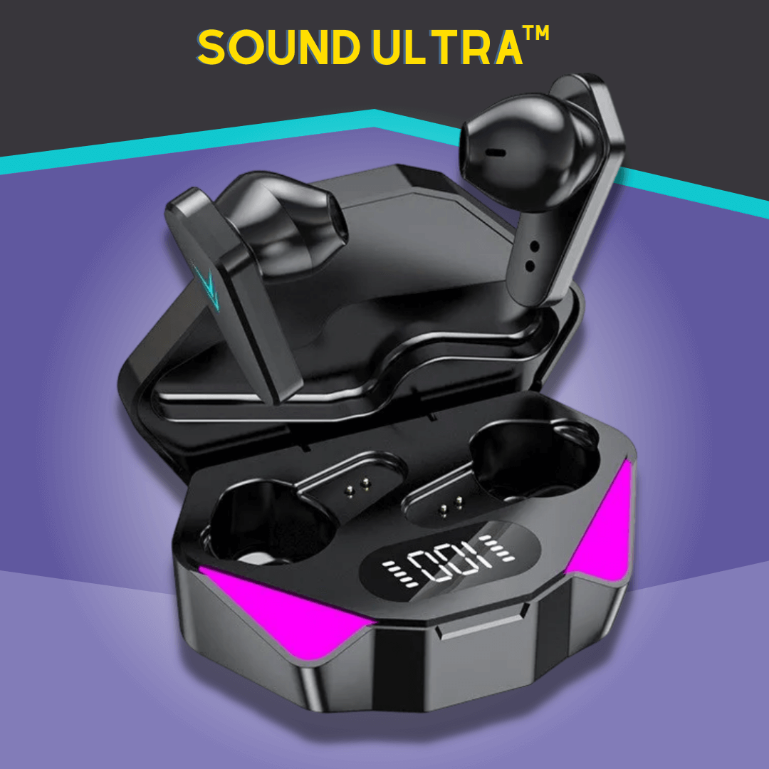 Fone de Ouvido Bluetooth Gamer Original - SoundUltra™