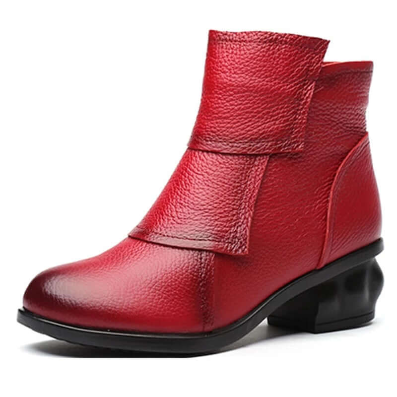 Bota Feminina de Couro Manuys