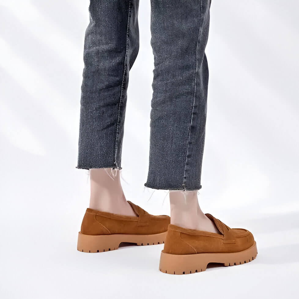 Mocassim Feminino Marrom Claro Isabel
