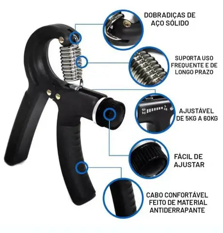 ForceFlax™ - Equipamento para Antebraço Regulável (QUEIMA DE ESTOQUE)