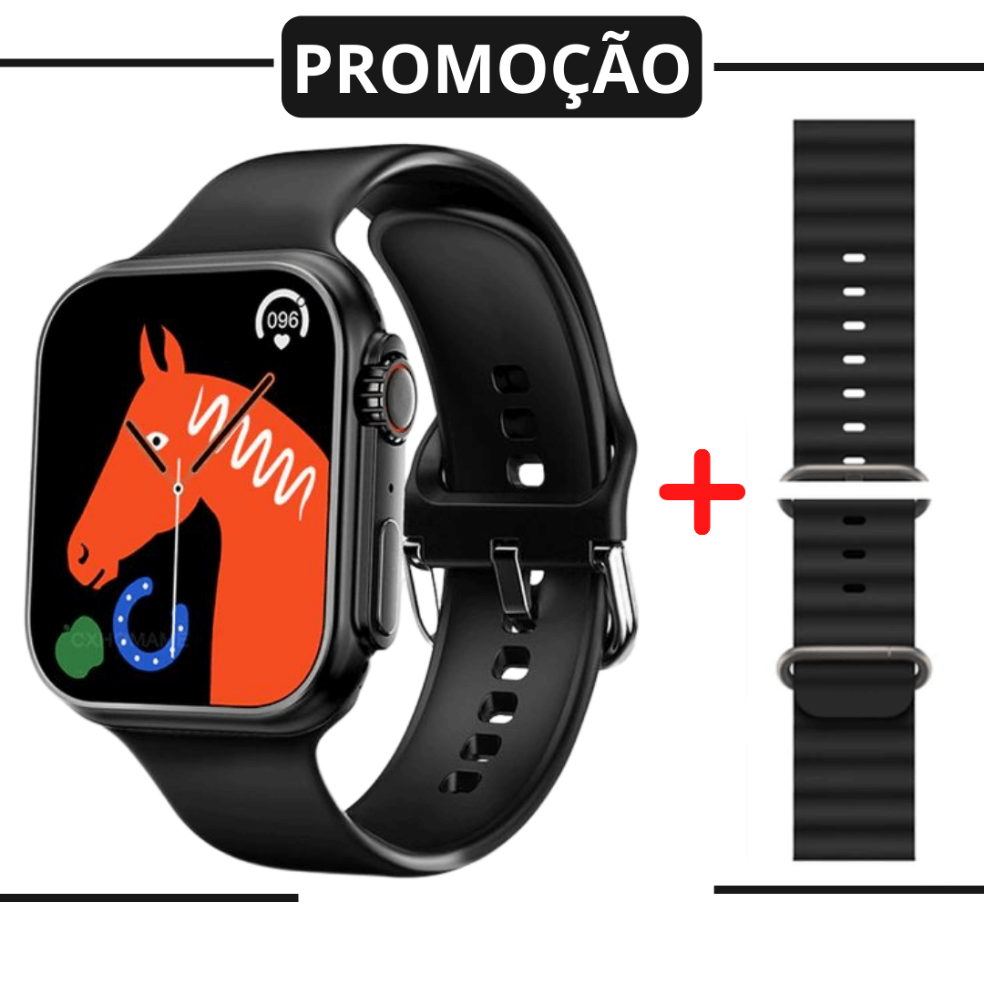 Smartwatch Series 8 Ultra + Pulseira de Brinde! - TimerPro