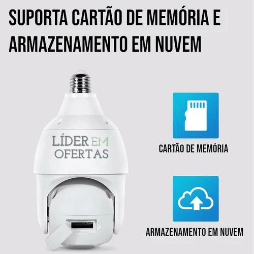 Câmera de Segurança Inteligente Wi-fi - SpyPro™ - PROMOÇÃO LIMITADA