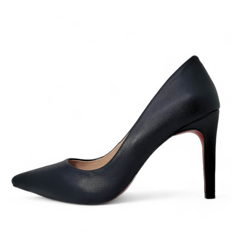 Scarpin Feminino Preto Fosco 10cm Harper