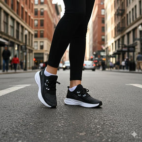 Tênis ALFA Running Feminino preto - treino