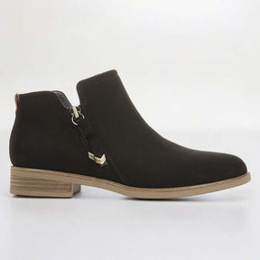 Bota Feminina Camurça Preto Millena