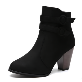 Bota Feminina Camurça Preto Luiza