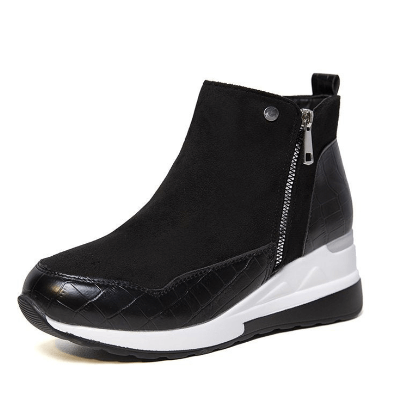 Bota Feminina Camurça Preto Cristine